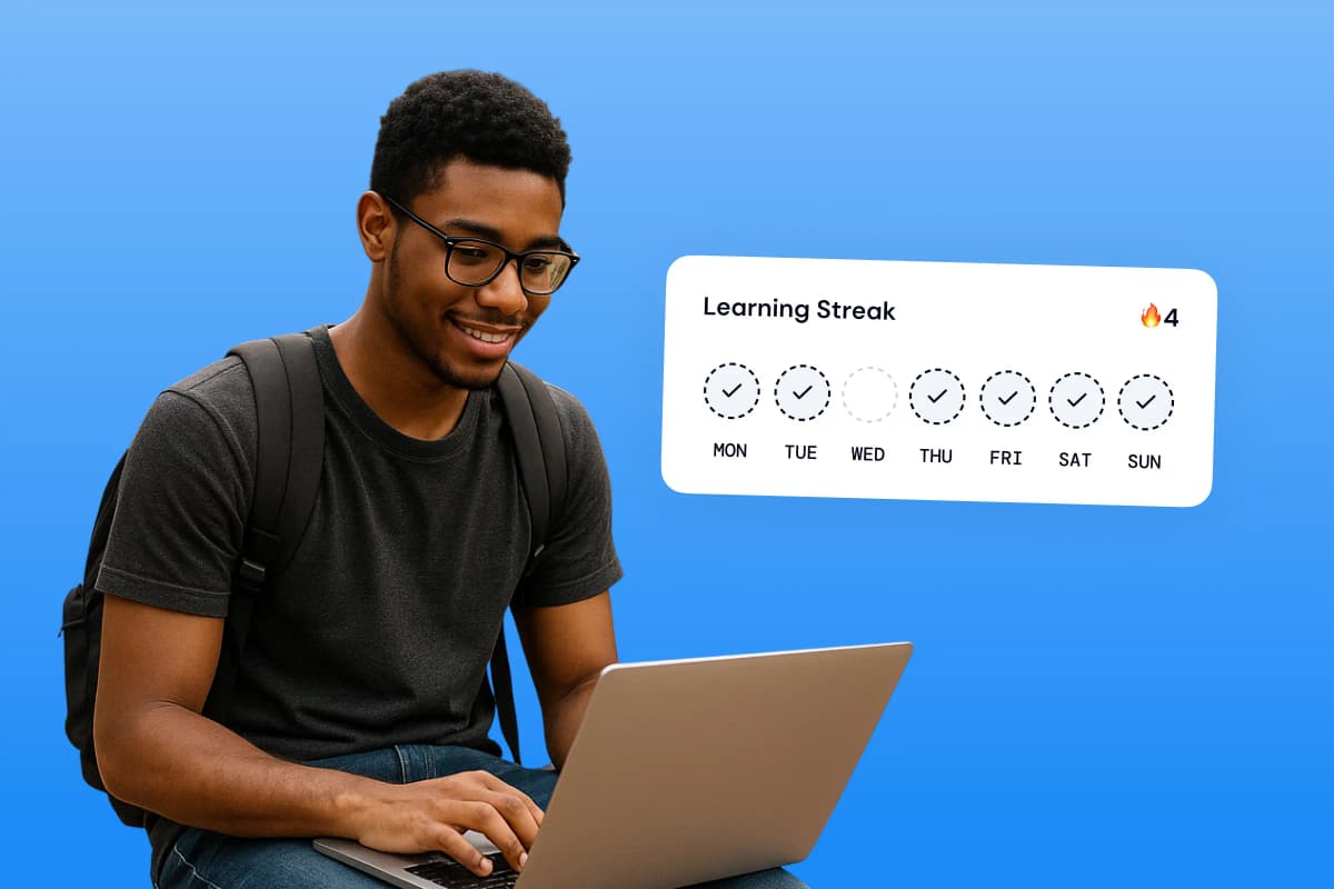 Students engaged in interactive learning